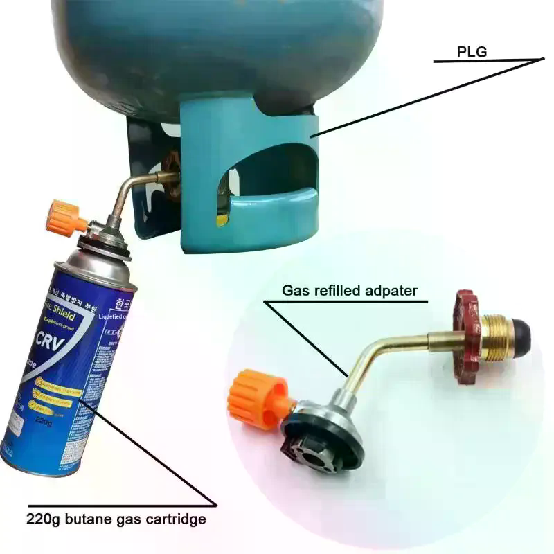 Camping Cooking Jet - Адаптер-коннектор для заправки газовых баллонов бутаном,