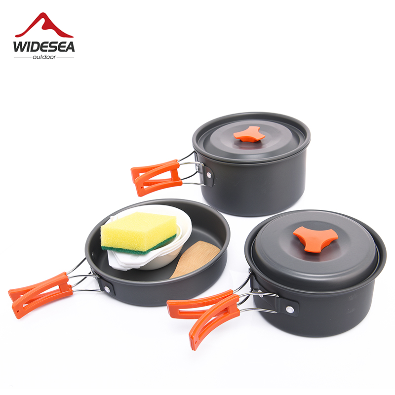 Camping Cooking Gear Set - Набор посуды Widesea для кемпинга и