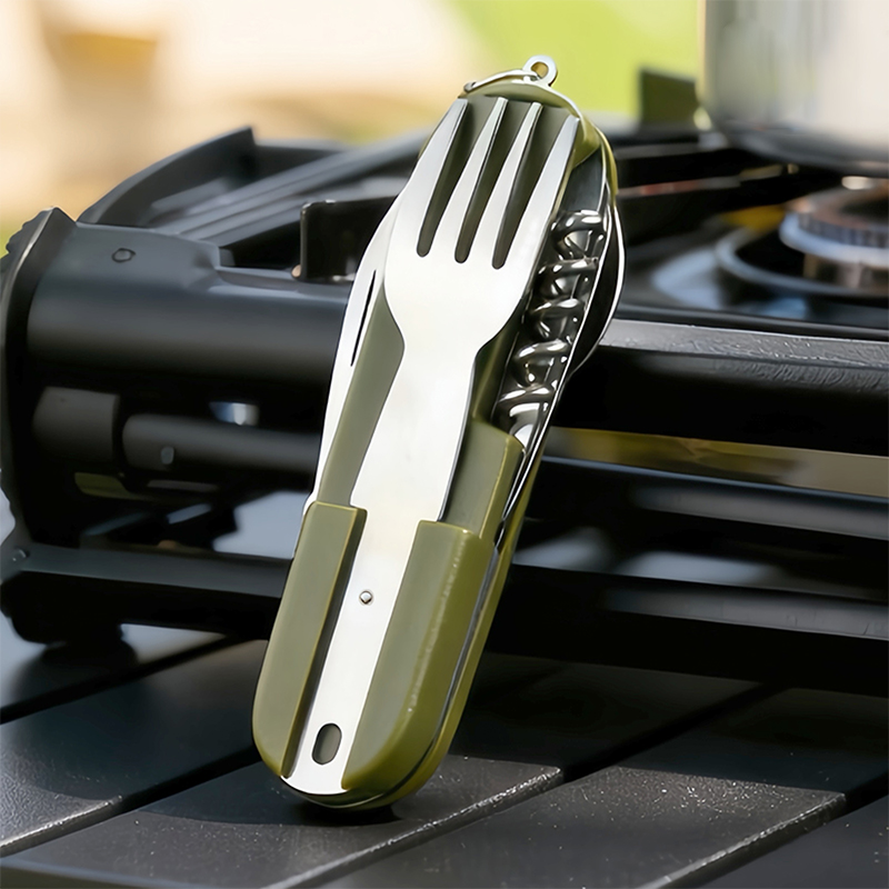 Camping Cooking And Cutlery Set - Новый набор столовых приборов для кемпинга