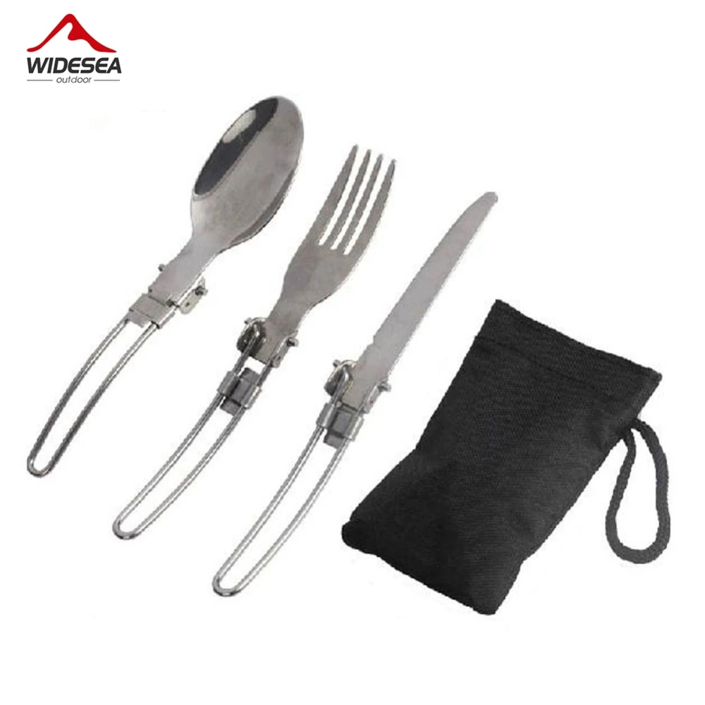Camping Cooking And Cutlery Set - 3 шт. 1 комплект портативный набор