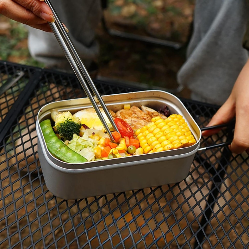 Ультралегкая посуда для кемпин – обзор и цена Camping Cooking And Cutlery Set