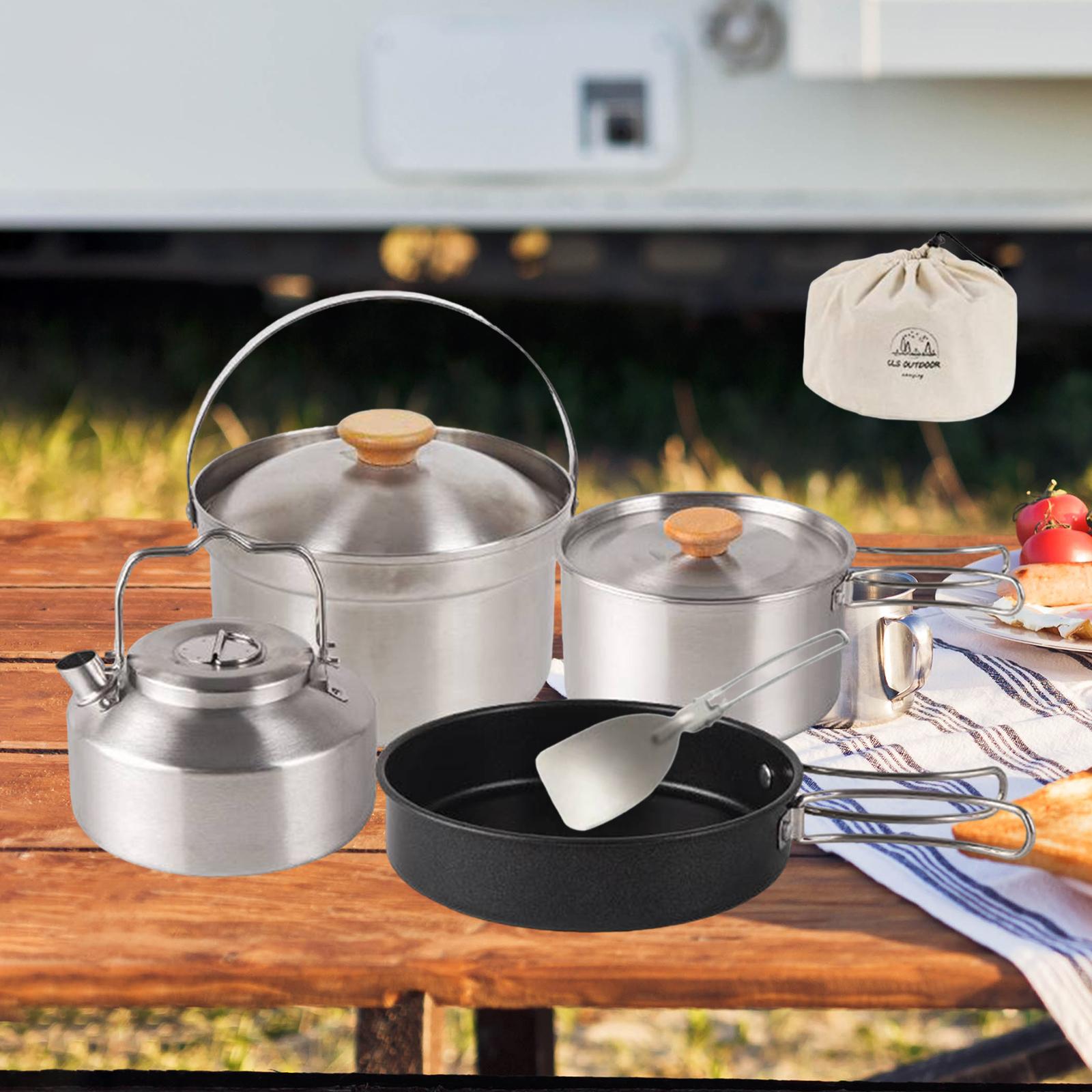 Посуда для кемпинга, посуда, п – обзор и цена Camping Cooking Gear Set