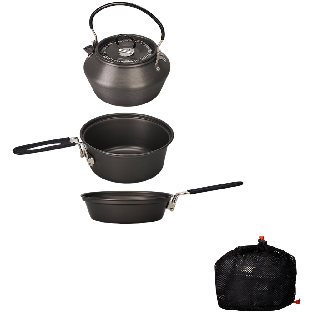 Легкий набор походной посуды и – обзор и цена Camping Cooking Gear Set