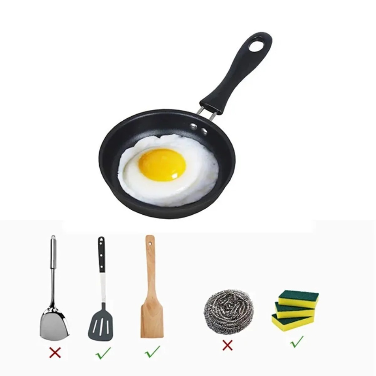 Мини-сковорода с ручкой, порта – обзор и цена Camping Cooking Cast Iron