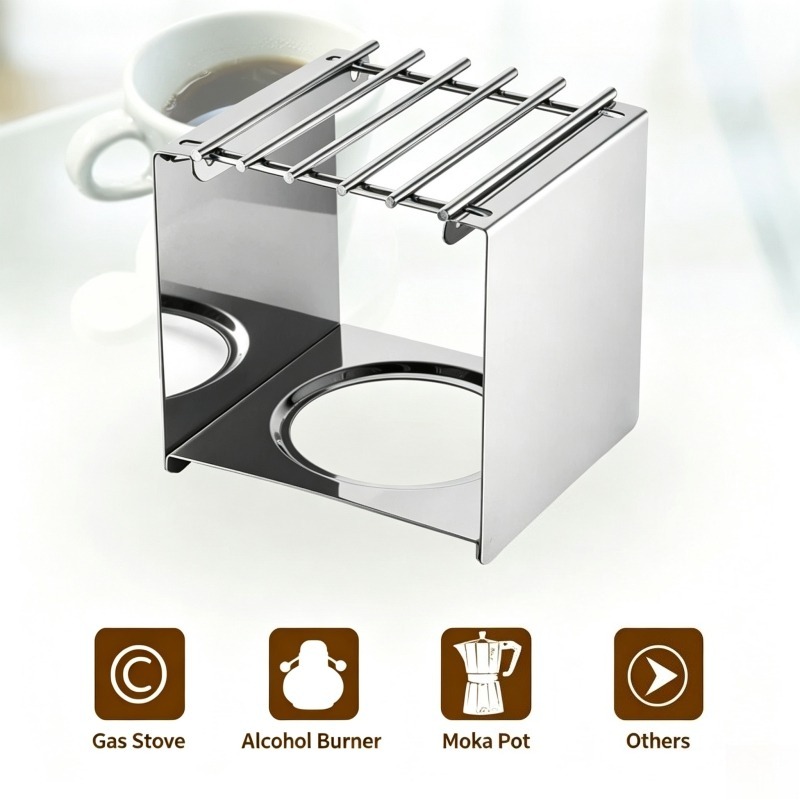 Подставка для кофеварки из нер – обзор и цена Camping Cooking Pot Stainless Steel