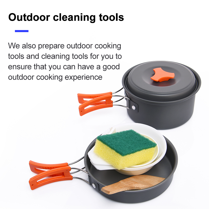 Набор посуды Widesea для кемпи – обзор и цена Camping Cooking Gear Set