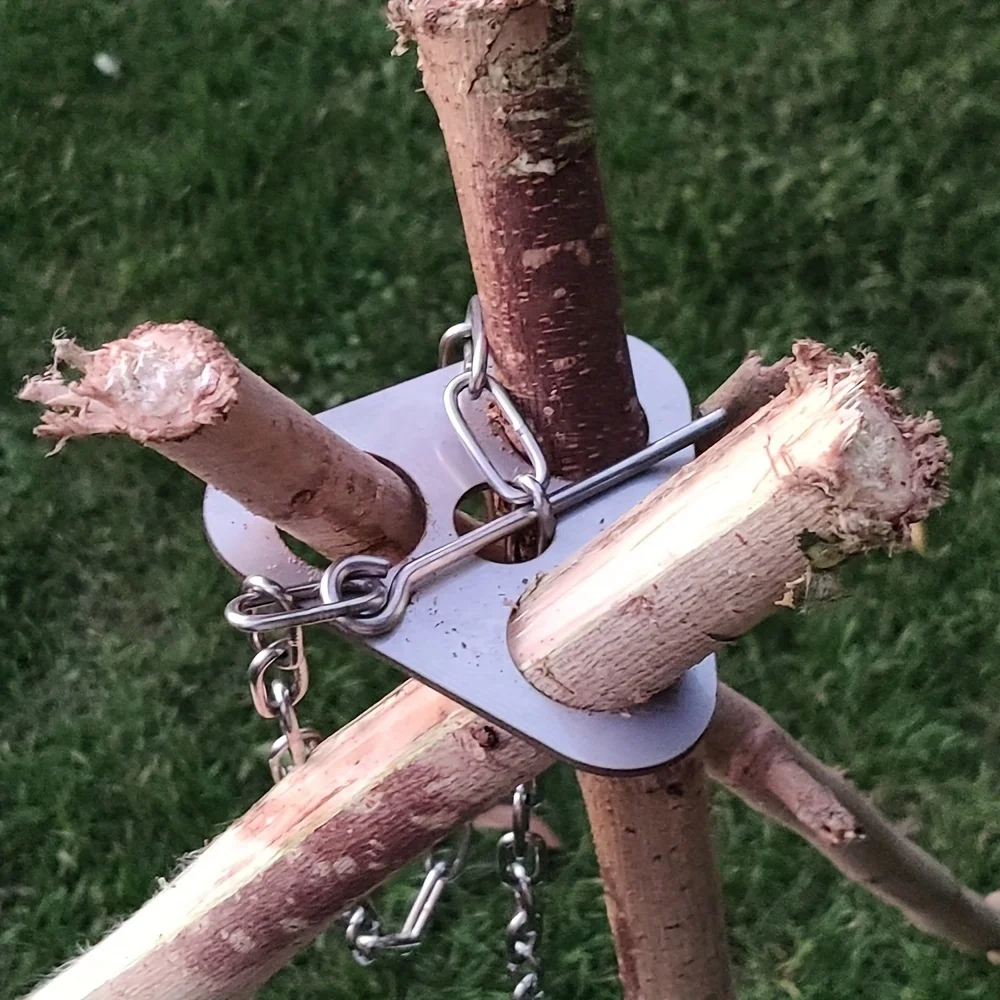 Портативный разборный кемпинго – обзор и цена Camping Hanging Cooking Pot