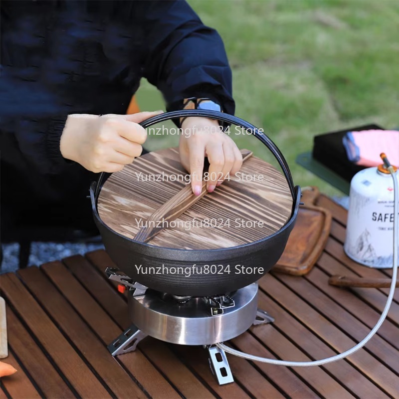 Горшок для кемпинга на открыто – обзор и цена Camping Cooking Cast Iron