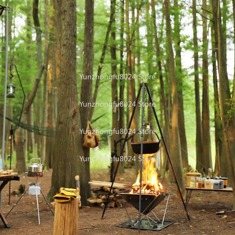 Горшок для кемпинга на открыто – обзор и цена Camping Cooking Cast Iron