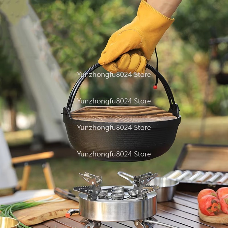 Горшок для кемпинга на открыто – обзор и цена Camping Cooking Cast Iron
