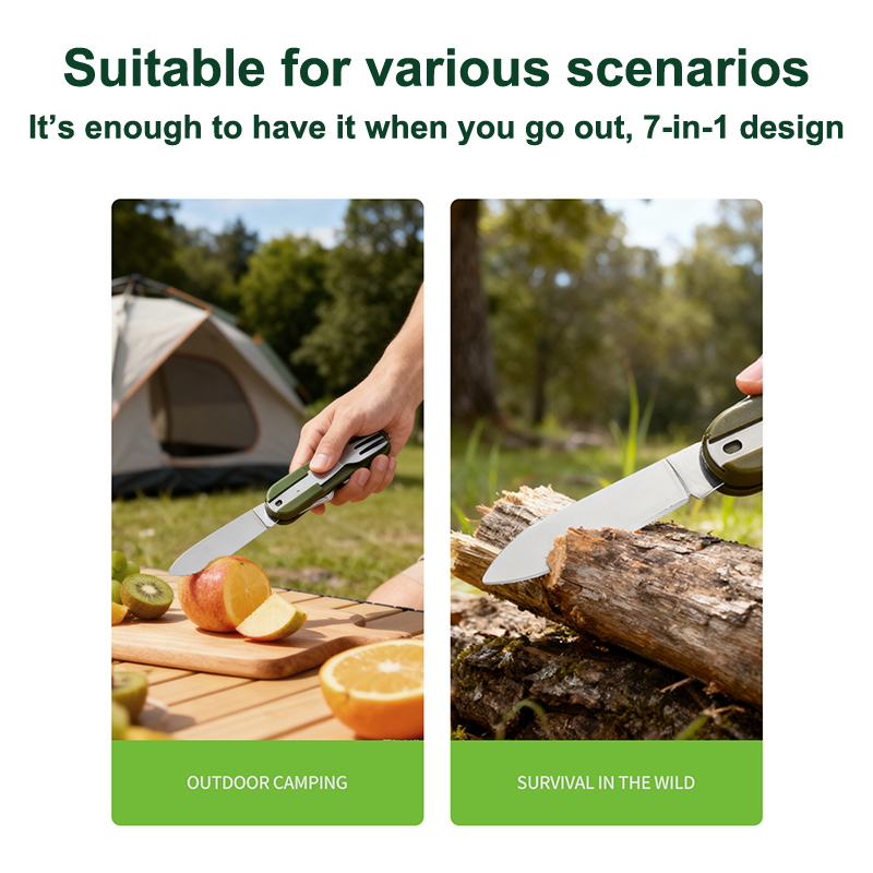 Новый набор столовых приборов  – обзор и цена Camping Cooking And Cutlery Set