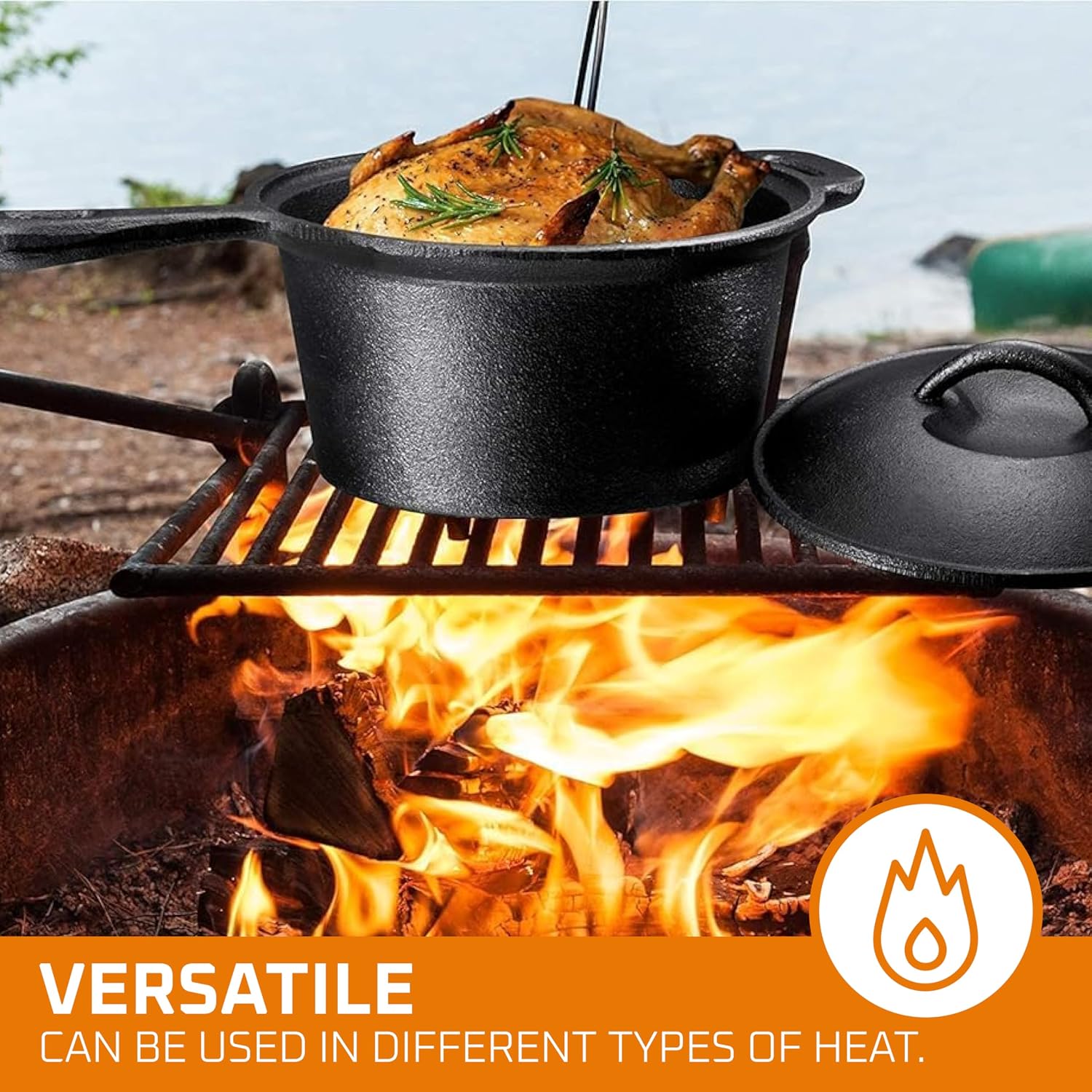 Набор для кемпинговой кухни из – обзор и цена Camping Cooking Cast Iron