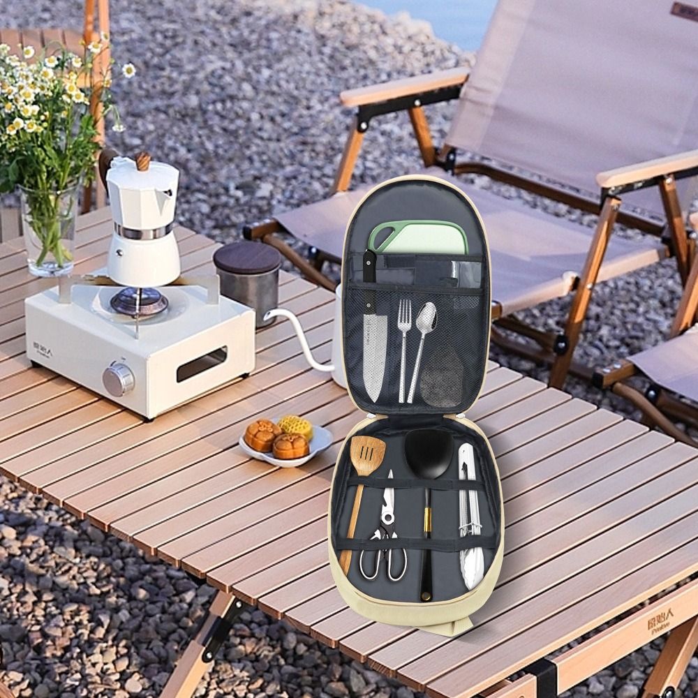 Вместительная сумка для кемпин – обзор и цена Camping Cooking Utensils Storage