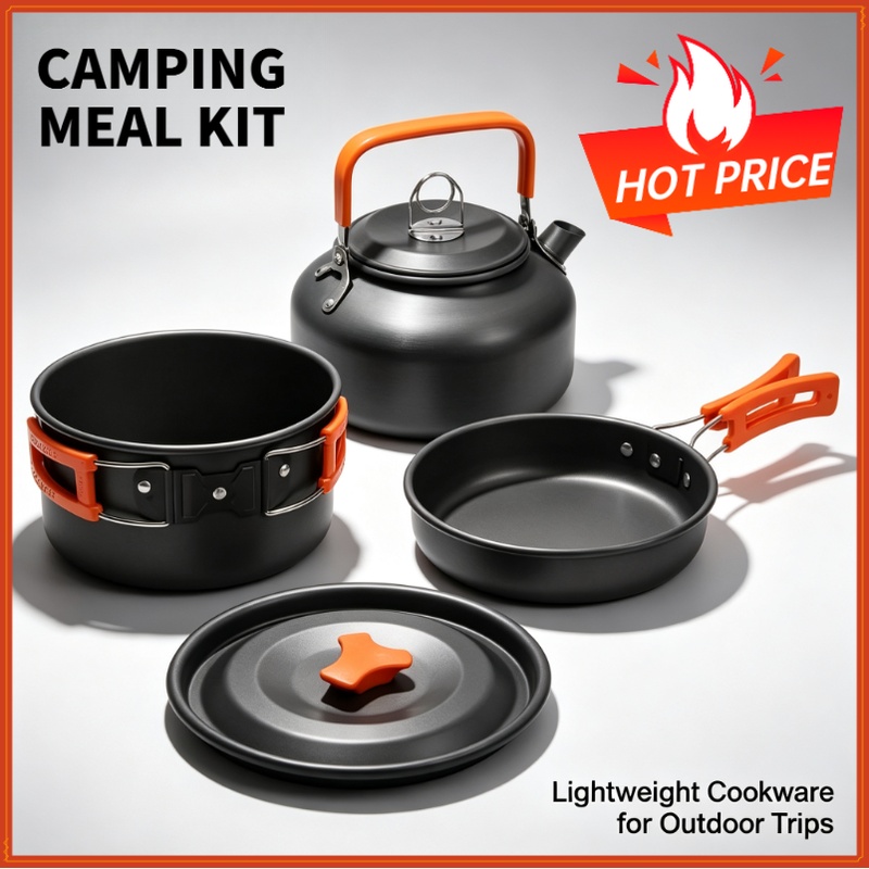 Набор для кемпинга: походная п – обзор и цена Camping Cooking Gear Set