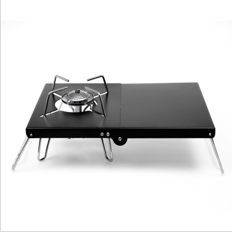 Стойка-стол для походной газов – обзор и цена Camping Cooking Table With Windshield